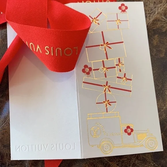 Louis Vuitton Bag, Ribbon and Gift Tag - Picture 4 of 8